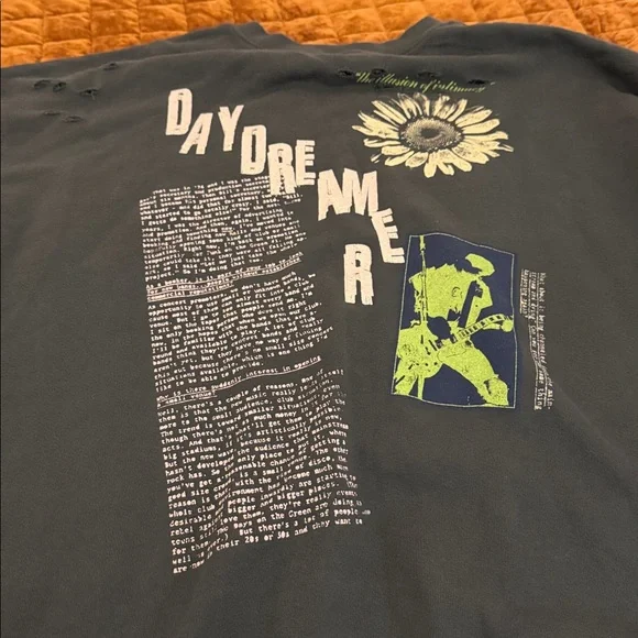 Daydreamer Distressed Crewneck Sweatshirt - Picture 6 of 7